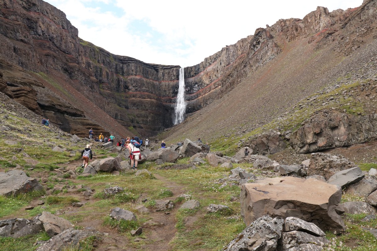 Hengifoss im Fljótsdal