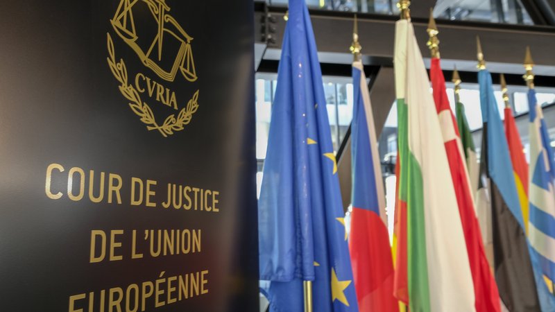 epa07273200 A general view of the entrance of the European Court of Justice (Court of Justice of European Union) (ECJ) in Luxembourg, 10 January 2019.  EPA-EFE/JULIEN WARNAND